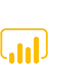 Microsoft Power BI with AI logo